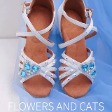 Детская летняя обувь, танцующие туфли, мягкая подошва, подходит для начинающих