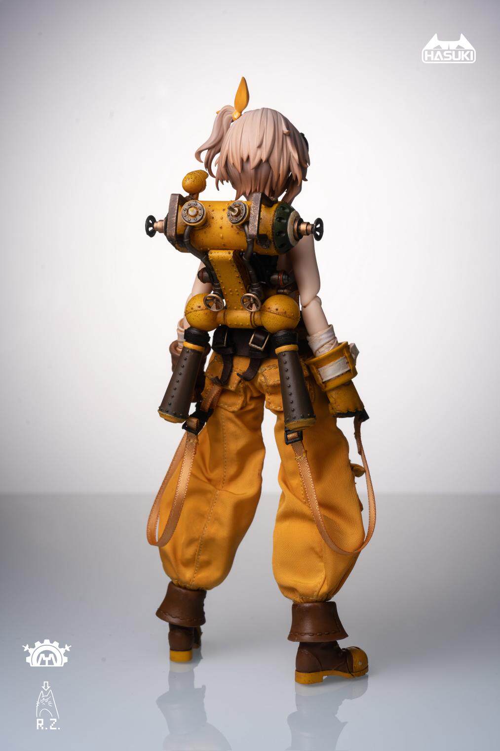 HASUKI PA007 1/12 Mechanic Fiona Collectible Female Action Figure