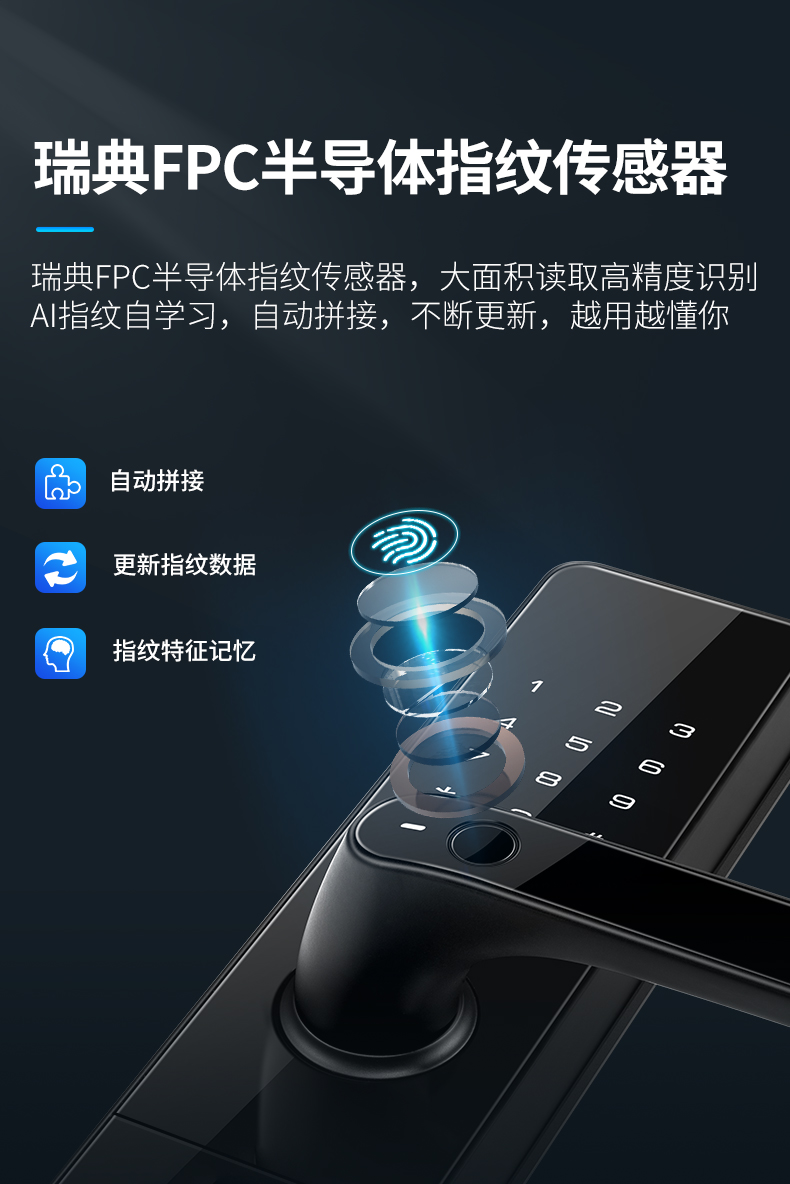华为生态联动 凯迪仕 HK300 智能指纹锁 图8
