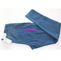 Beauty Auchan Soft Cotton Jeans 183031 Women Summer Slim Slim and Comfortable Wear Small Foot Pants 2018 New Product