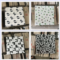 Tossed crystal brick 300 * 300 cobblestone floor tile Rugged Face Foot Girl Brick Balcony Bathroom Anti Slip Floor Brick Garden Brick