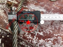 12mm smooth oiled steel wire rope lifting wire rope driving rope sling unit price per meter