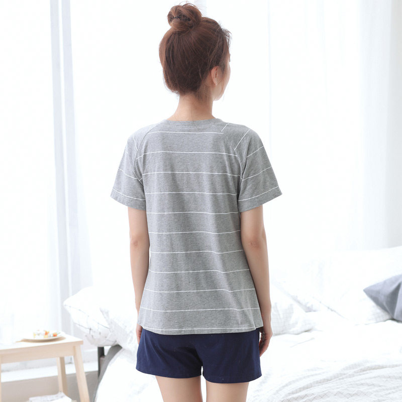 Pyjama mixte en Coton à manche courte - Ref 3005860 Image 3