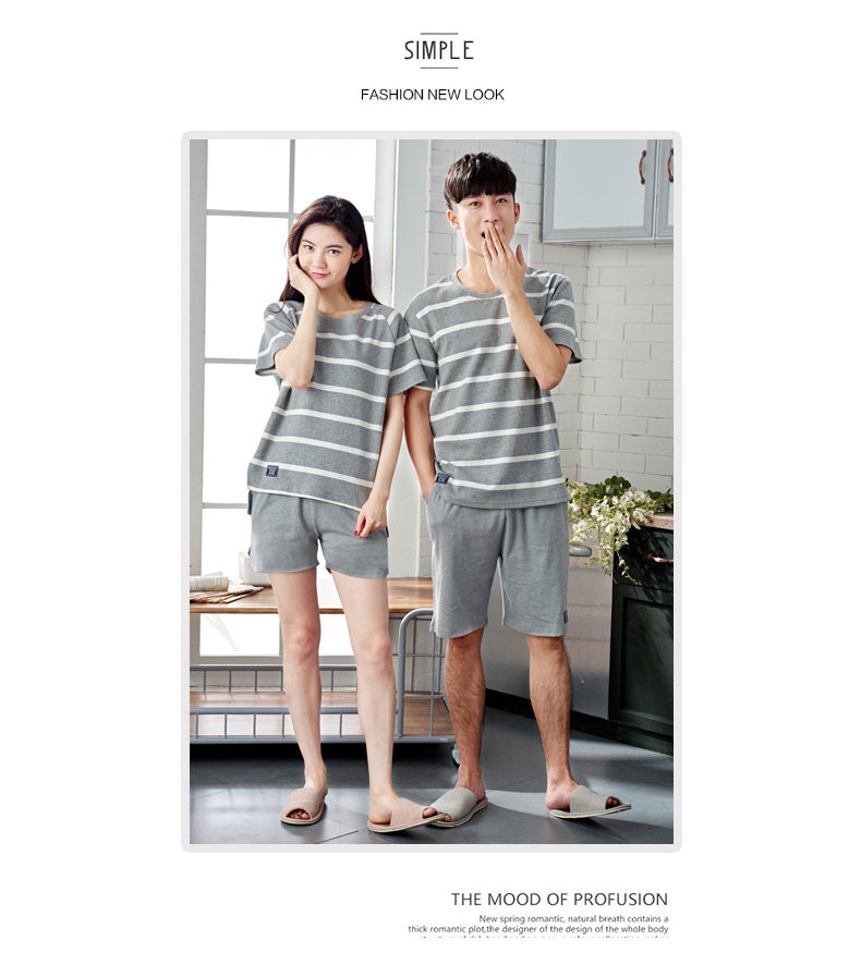 Pyjama mixte en Coton à manche courte - Ref 3005860 Image 15