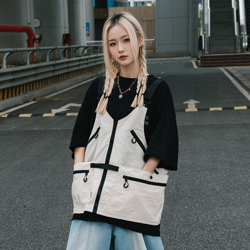 Workwear Convertible Backpack Vest Bag, Personalized Budget Airline Essential, Multi-Pocket Large Capacity Crossbody Bag, Wearable Backpack Workwear Convertible Backpack Vest Bag, Personalized Budget Airline Essential, Multi-Pocket Large Capacity Crossbody Bag, Wearable Backpack