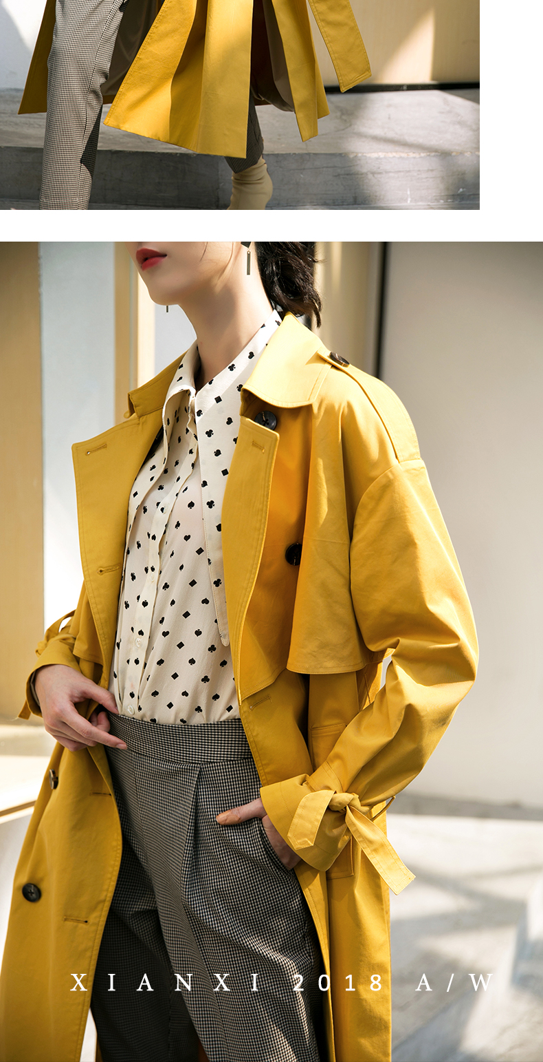 Trench pour femme en Coton en Coton - Ref 3226125 Image 13
