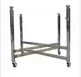 Factory direct sales drum stand stainless steel drum frame wooden drum stand to customize