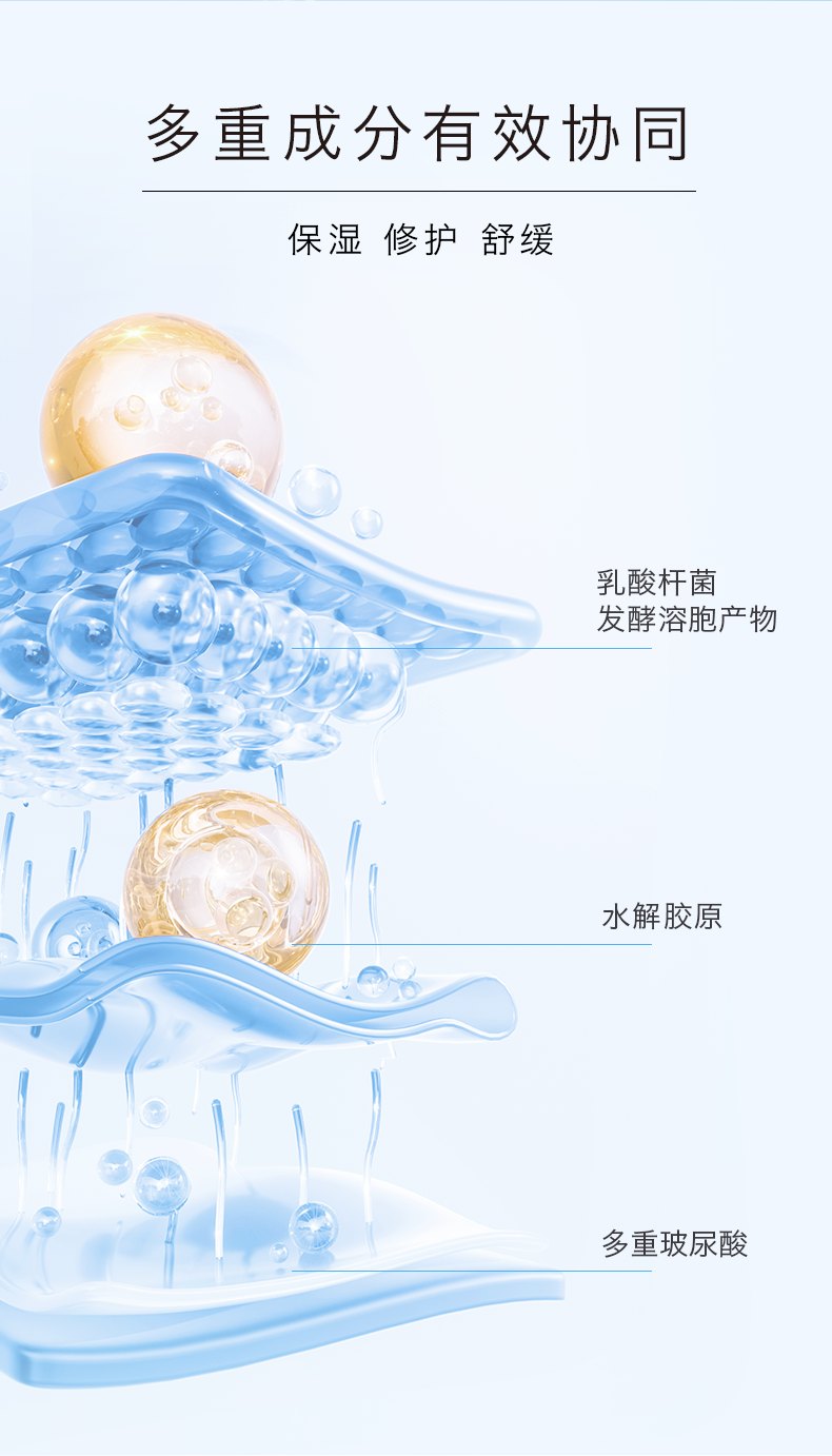 【中国直邮】 我的美丽日记 奇肌 密集修护面膜 5片/盒