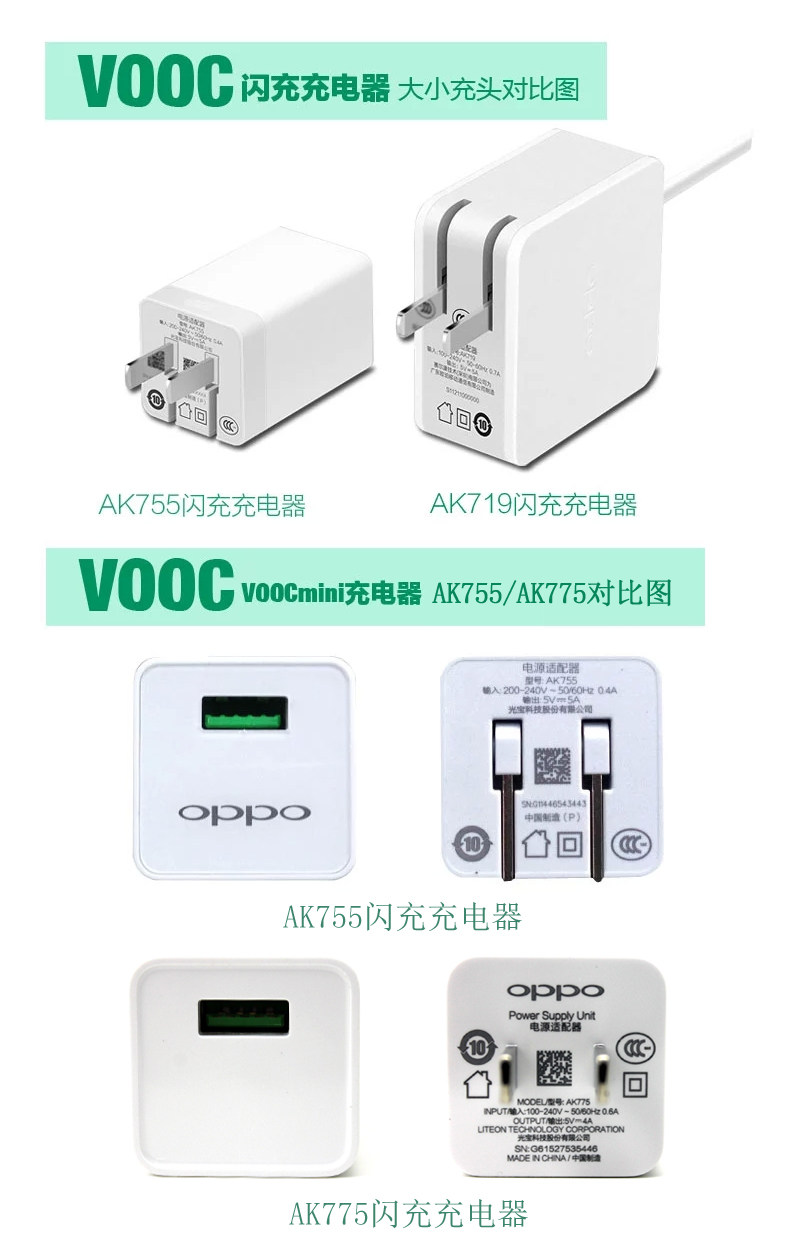 chargeur OPPO pour téléphones OPPO - Ref 1299037 Image 7