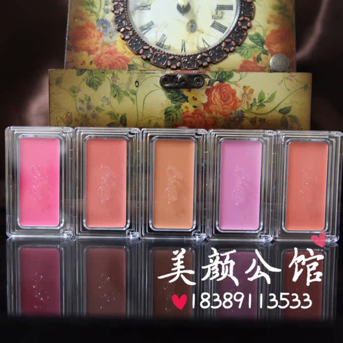 Pony khuyên dùng BBIA nhung phấn màu kem Hàn Quốc phát triển màu sắc kéo dài cho người mới bắt đầu màu tím hồng tự nhiên - Blush / Cochineal má hồng dạng nước