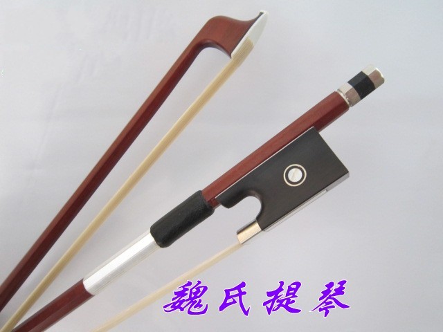 Professional grade examination violin bow bow rod authentic Mongolian horsetail octagonal violin bow advanced violin bow