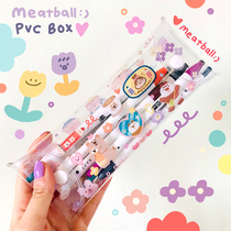 Meatball Original PVC Transparent Pencil Case