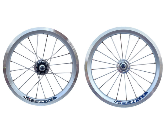 14-Zoll-LP-Radsatz mit vier Lagern, 412-Faltrad, modifizierte Single-Speed-9-Tonnen-Nabe, mehrfarbig