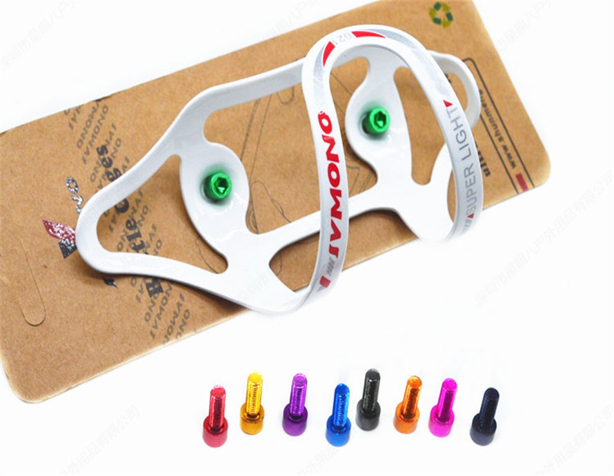 Bicycle aluminum kettle frame screw mountain road folding car cup frame hexagonal screw a price