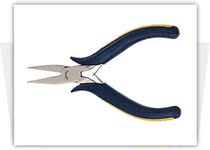 Shanghai Anxin nickel-plated mini flat nose pliers 5 inch 122MM 12614
