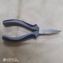Anxin Tools 160mm nickel plated flat nose pliers 6 inches 10526