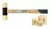 Imported from Japan VESSEL Weiwei 70-1 4 70-1 2 replaceable head nylon hammer