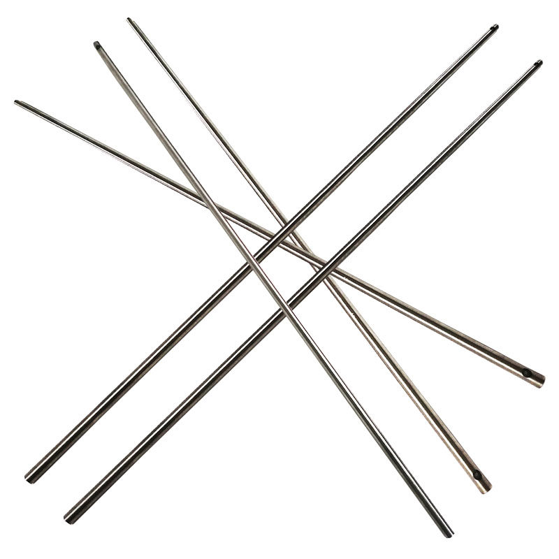 Small rock 5 6 mm titanium alloy rod single double - head bamboo jitter rod without handle