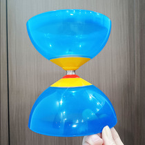 13 cm three-axis double-headed diabolo soft rubber V-shaped groove 130-3 bearing double bowl diabolo fitness shake buzz bell to apply for Australia