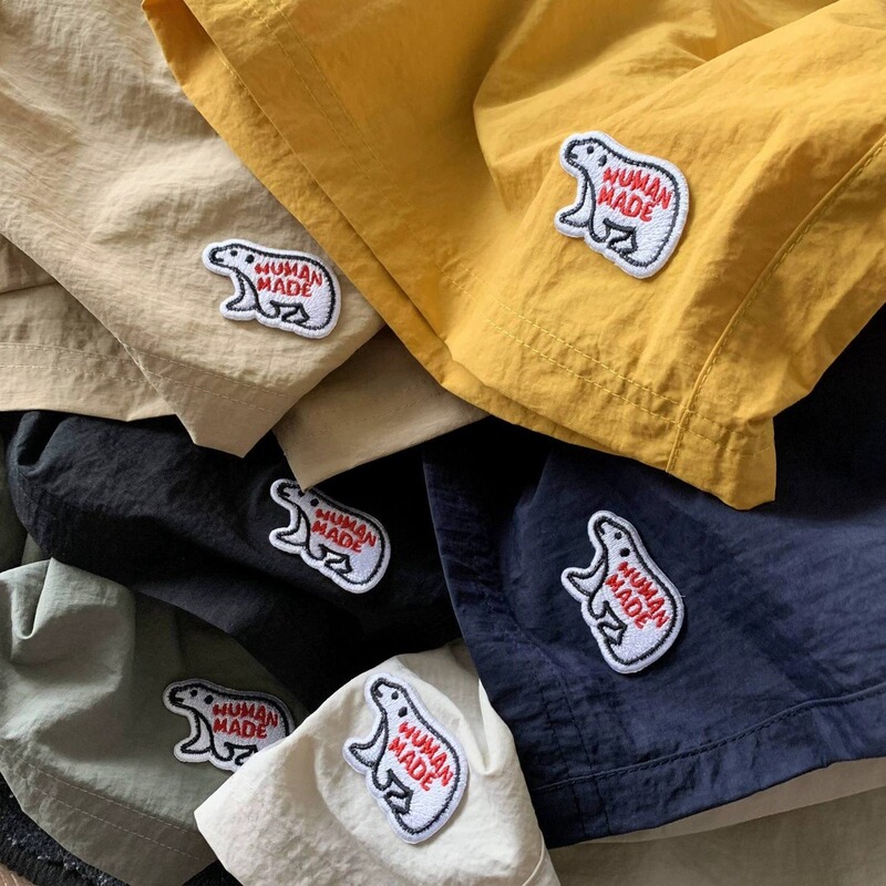 Nigo Men's Clothing Made Unisex Couple Style Japanese Polar Bear Beach Loose Casual Sports Shorts Five-Point Shorts Trendy