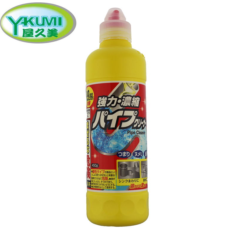 Japan House Kumei pipe dredging agent through sewer deodorant kitchen oil pollution hair decomposition agent hose sterilization