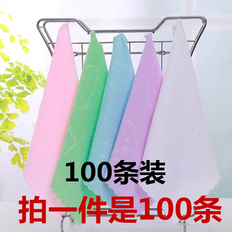 Kitchen Rags, Oil-Absorbing Square Towels, Napkins, Gift Small Towels, Disposable Hotel Microfiber Wet Wipes, Towels