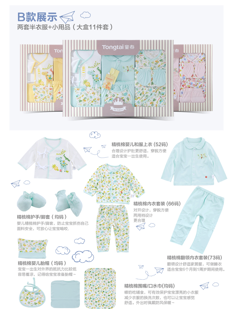 Coffret cadeau pour bébé - Vêtements + Accessoires - Ref 1950182 Image 18