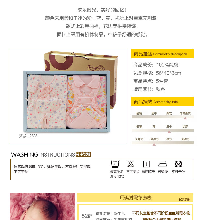 Coffret cadeau pour bébé - vêtements - Ref 1956531 Image 7