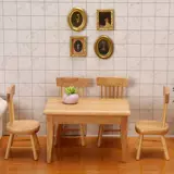 Маленькая мебель, реалистичная игра с едой, игрушка, кукольный домик с аксессуарами, масштаб 1:12