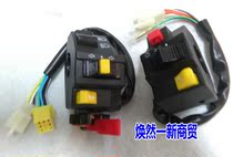 Applicable motorcycle accessories Tianrun Tianling Tianxing Star SJ110-E-F handlebar horn start headlight switch