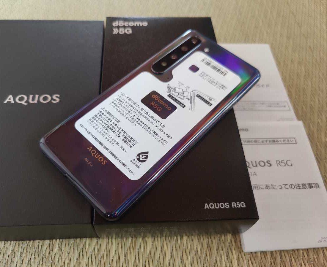 夏普aquos R5g 908sh Sh 51a Shg01 120hz Lcd末代旗舰有台版