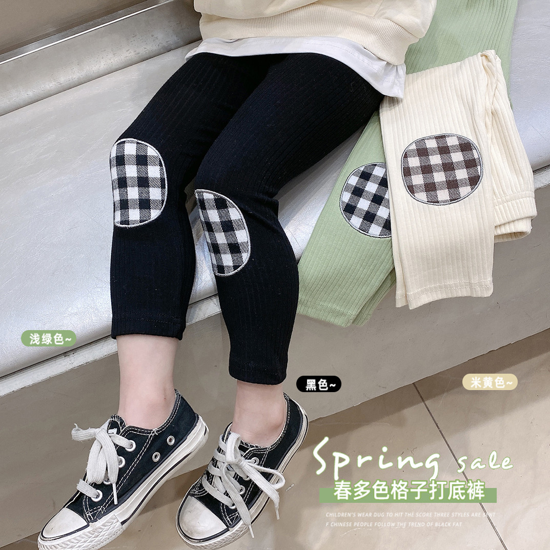 Girl's inside lap pants Spring and autumn outside wearing children's autumn and autumn children's autumn children's fall children's baby autumn clothes pants
