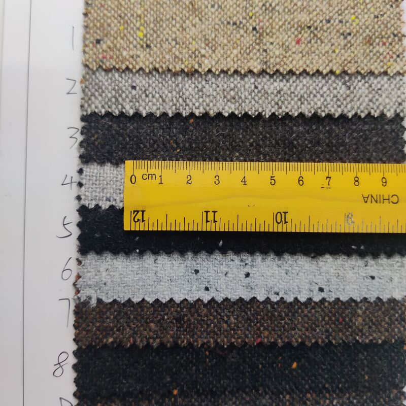 100% Wool Colorful Dot Hong Kong Tweed Fabric Woolen Woven Texture Men's and Women's Coats, Shoes, Hats, Culottes, Full Wool Fabric 100% Wool Colorful Dot Hong Kong Tweed Fabric Woolen Woven Texture Men's and Women's Coats, Shoes, Hats, Culottes, Full Wool Fabric