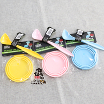 Niu Niu Pet Hewp Dog Pet Canned Spoon Sealed Silicone Cover Universal with Rice Spoon Dig Wet Food Spoon