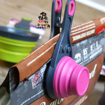 Niu Niu pet DEXAS folding dog food spoon measuring cup measuring spoon pet food spoon sealing clip sealing clip