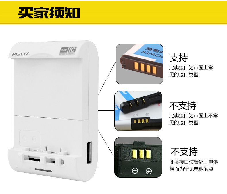 chargeur PISEN pour téléphones SAMSUNG SAMSUNG - Ref 1290862 Image 11