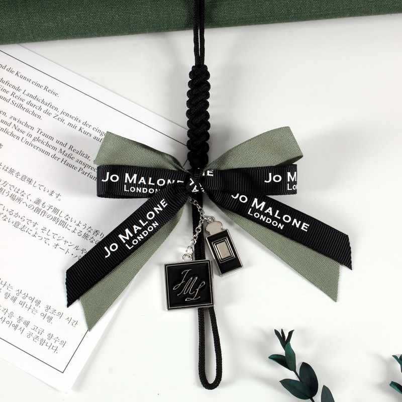 Jo Malone Car Air Freshener Ribbon Bow Fragrance Pendant Finished Rope