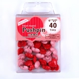 富尼 Topo Diy Custom Photo Pink Creative Color Heart -форма в форме мультфильма декоративная фотостема цвета