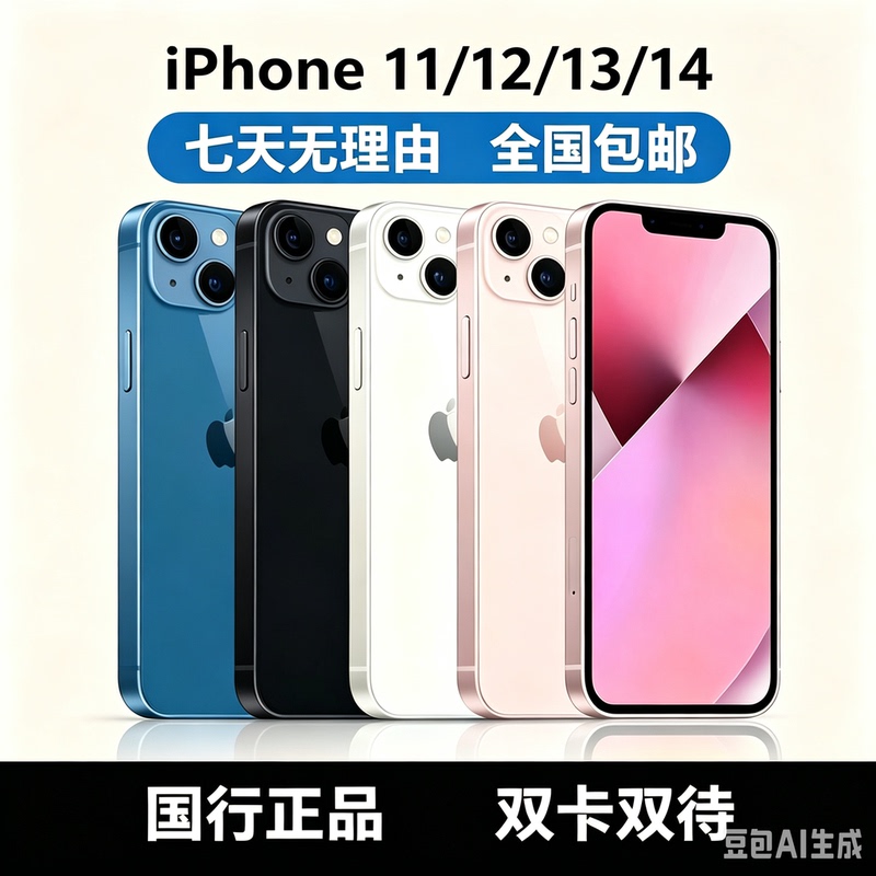 APPLE iPhone 13 Chinese Version 5g Original 12/11/14 Mini Suitable for Mini Backup Phone