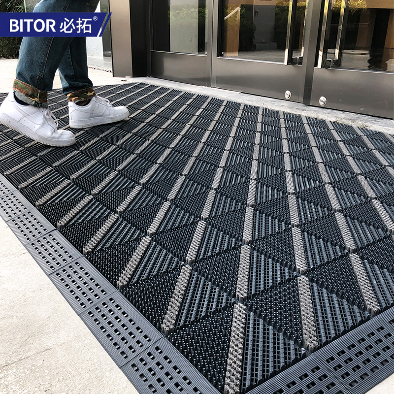 Door mat into the door of the villa shop outdoor entrance door outdoor non-slip foot mat dust door mat carpet