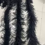 Многослойные зашифрованные смелые полоски-кисти из страусиных перьев, полоски-кисти из страусиных волос, танцевальная одежда, платье, модные аксессуары для одежды ручной работы «сделай сам»