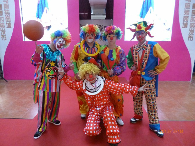 Beijing Clown Show Clown Door-to-Door Kids Birthday Party Planning Clown Magic Vaudeville Clown Balloon