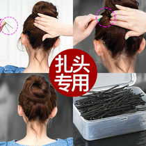 Black CLEVIS headdress pin hair tool word clip card ball head fixed hair styling hairclip