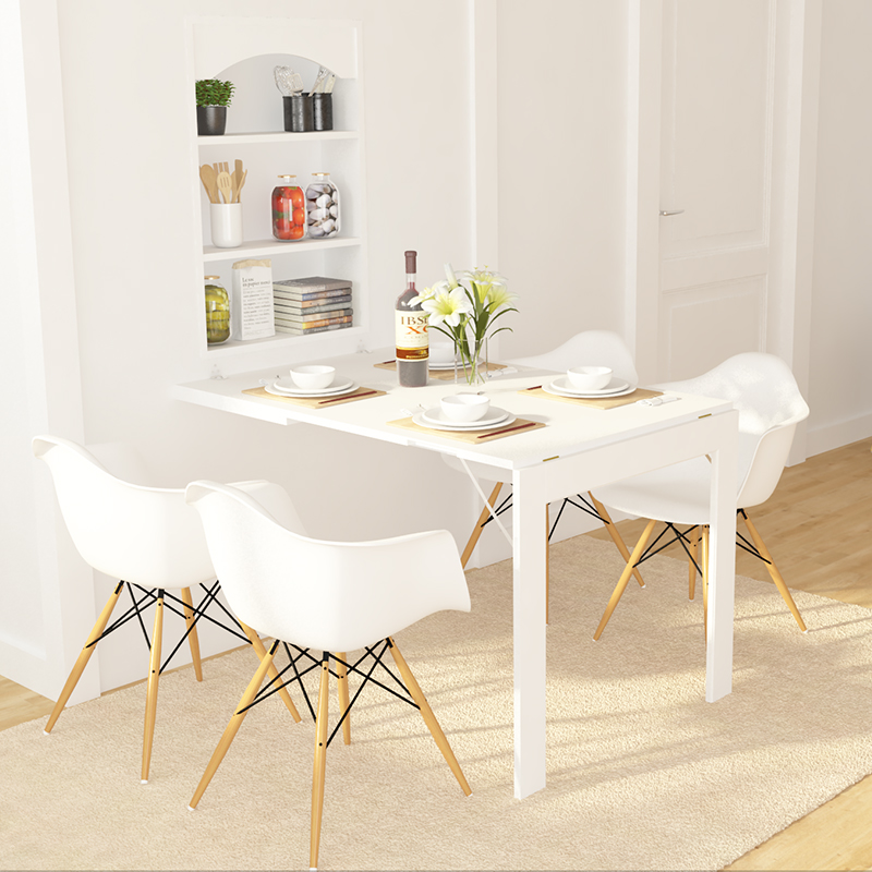 Купить Складной стол Минималистский современный складной настенный стол ...