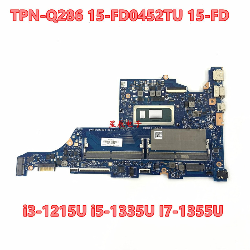 Hp Hp 15-Fd0452Tu 15-Fd Tpn-Q286 Motherboard N36767-601 Da0Pdimb8G0