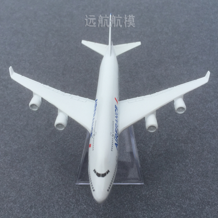 Hợp kim tĩnh máy bay mô hình Boeing B747-400 Pháp Air France Airways máy bay chở khách mô hình đồ trang trí đặc biệt mô hình ducati