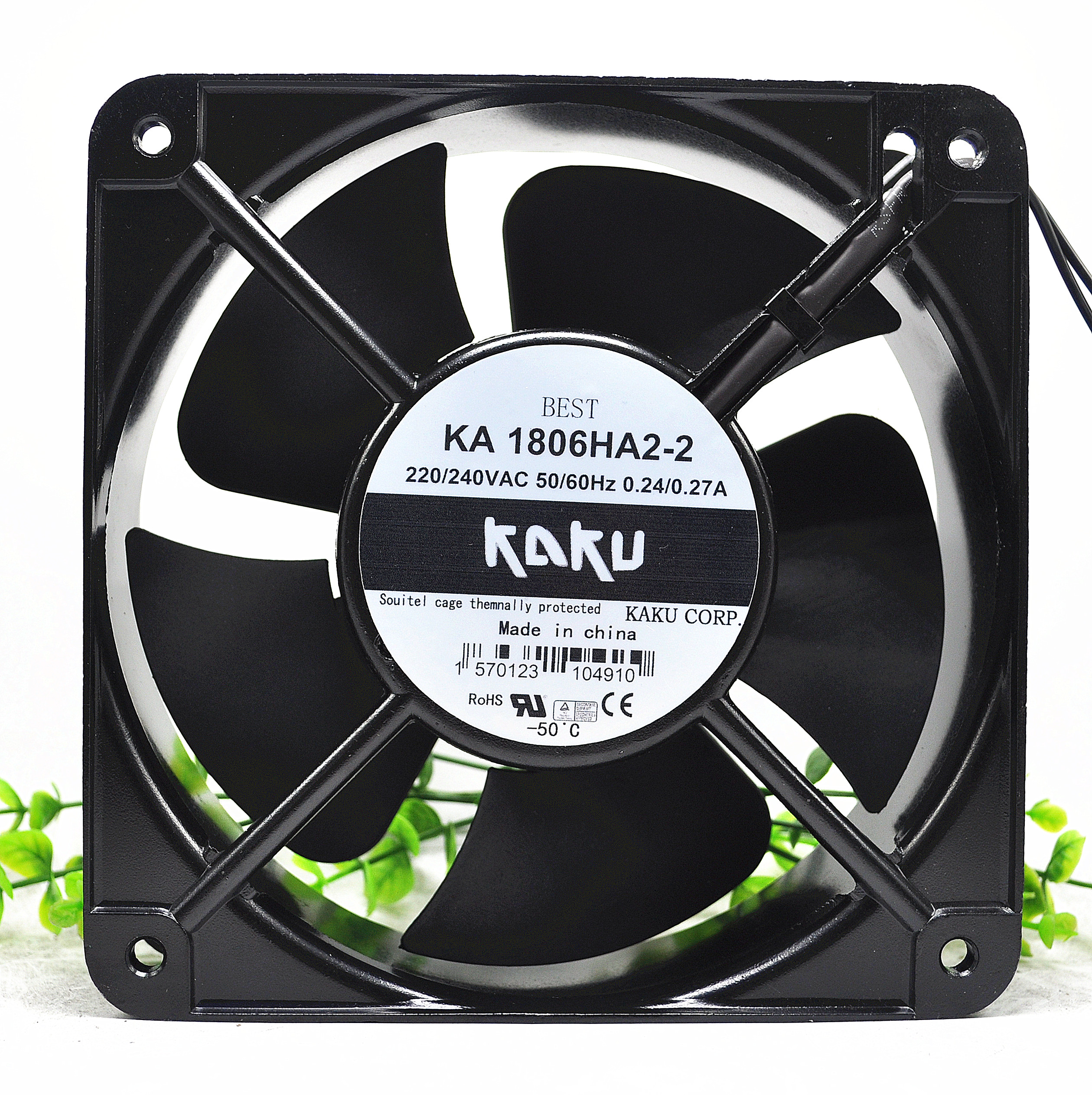 New KAKU AC ventilator 180*180*60 KA1806HA2 18060 AC axial flow cabinet fan