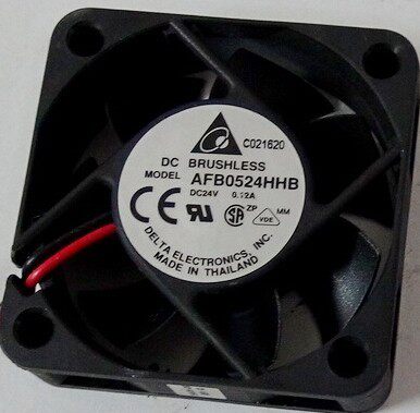 AFB0524HHB AFB0524HHB DC24V 0 12A Taida DELTA 50 * 50 * 15 Double Ball Axial Fans