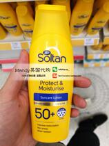 British purchases Boots Soltan Protective moisturizing body sunscreen cream SPF50 clear and not greasy