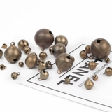 Медный колокольчик ручной работы, ретро бронзовая подвеска, аксессуар для волос, набор материалов, аксессуар для сумки, «сделай сам», домашний питомец